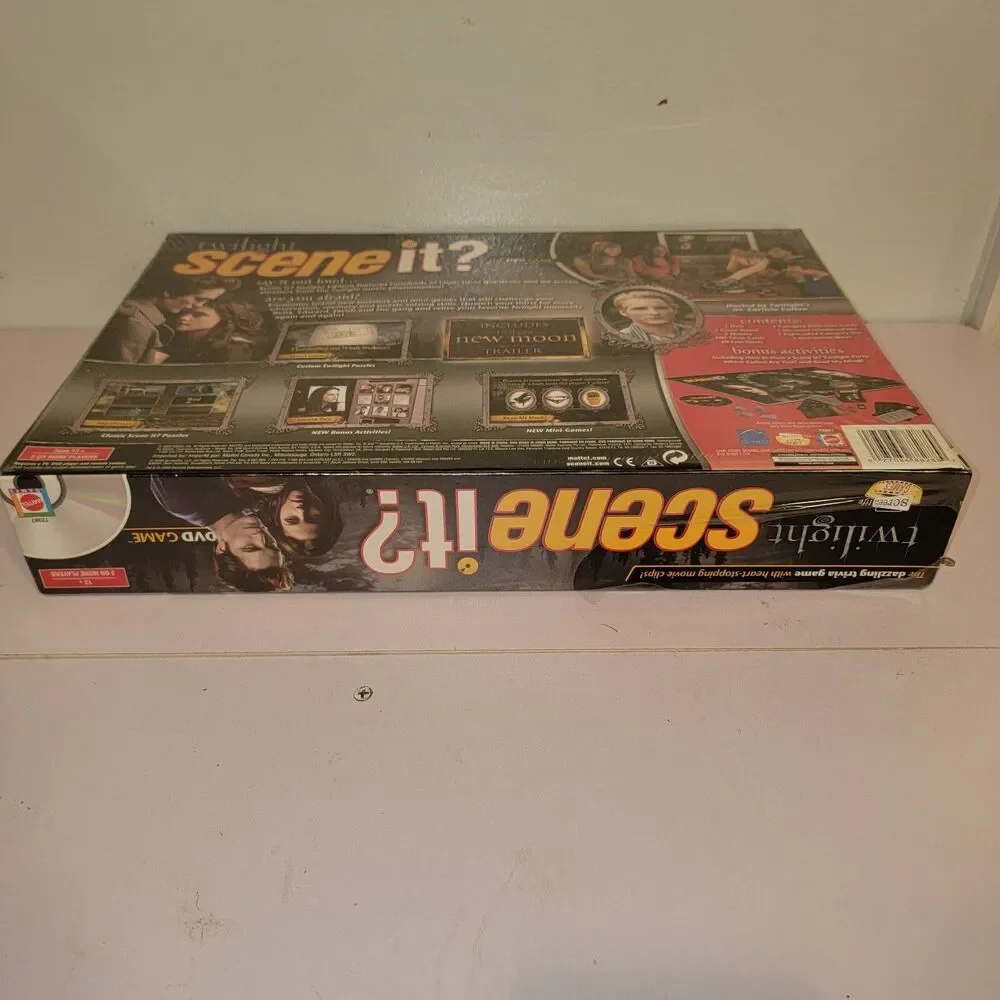 Twilight Scene It? Board Game The DVD Game Mattel 2009.  SEALED